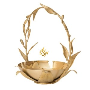 Cuenco de Chocolate de tendencia, nuevo estilo, cuencos de postre, exhibición de Metal decorativa, plato de caramelo, acabado de Color dorado para vajilla de mesa - Product Image 5