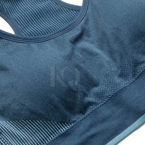 เสื้อชั้นในกีฬาสำหรับผู้หญิงไซส์ใหญ่ แบบมีฟองน้ำเสริม สายปรับได้ ระบายอากาศดี เหมาะสำหรับโยคะ วิ่ง ออกกำลังกายที่ยิม ไร้ตะเข็บด้านหน้า - Product Image 3