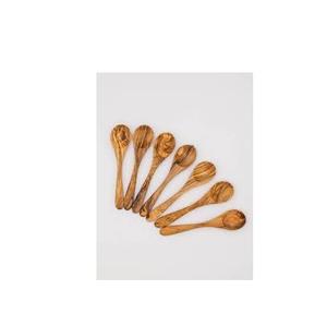 Cuillère en bois d'acacia de haute qualité, prix de gros, populaire 10cm, mini cuillères en bois d'acacia de qualité supérieure pour le meilleur prix - Product Image 3