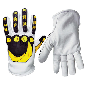 ถุงมืออัดแรงกระแทกเคฟลาร์หนังแท้คุณภาพสูงตัดทนความร้อนคุณสมบัติคุณสมบัติทนแรงกระแทก TPR ปรับสีได้ - Product Image 1