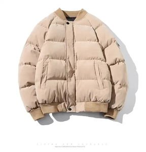 Chaqueta acolchada de manga larga para hombre, servicio OEM, precio razonable, chaqueta de invierno, chaqueta acolchada de calidad superior para hombre a la venta - Product Image 1