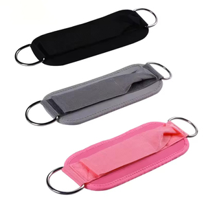Correas de tobillo de neopreno y PU con logotipo personalizado de alta calidad para entrenamientos de seguridad y fitness en máquinas de cable de gimnasio - Product Image 3