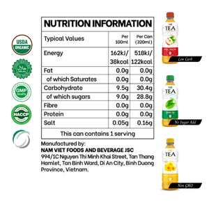 ชาเขียวปราศจากแอปเปิ้ล500มล. เครื่องดื่มน้ำอัดลมขายส่งฉลากส่วนตัว - Product Image 3