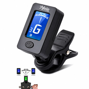 Accordeur de guitare chromatique numérique à clipser avec écran LCD, en plastique durable, pour guitare, ukulélé, basse, violon |   Midex CR-777 - Product Image 2
