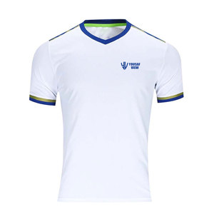 Camiseta de Fútbol para Hombre, Personalizada, a la Moda, de Nuevo Estilo, Ligera, 100% Poliéster, Transpirable, de Secado Rápido, Manga Corta - Product Image 1