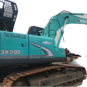 Excavadora Kobelco de segunda mano con bomba de caja de cambios de motor Hino original Buen rendimiento en buenas condiciones - Product Image 1