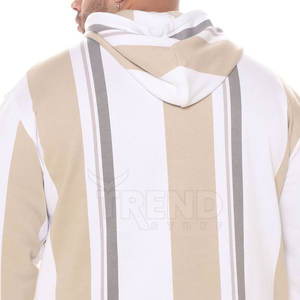 Sudaderas con capucha acolchadas para hombre más vendidas, ropa de calle de invierno, diseño de bolsillo sólido impreso, precio barato al por mayor de Año Nuevo - Product Image 6