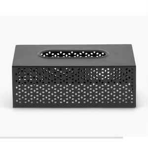 Boîte à mouchoirs en métal Design gland nouveau porte-serviettes décoratif indien pour cuisine Table à manger porte-serviettes de mariage - Product Image 3