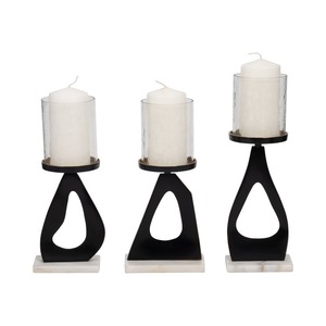 Elegant <b>Marble</b> Silk Screen Printed Ceramic Candle <b>Jar</b> Hot Selling Luxury Item From India - Product Image 5