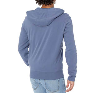 Sweats à capuche pour hommes de grande taille avec logo personnalisé Sweats à capuche pour hommes épais et solides Sweatshirts d'hiver unis et surdimensionnés avec votre logo Vente en gros - Product Image 3