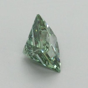 Vente en gros de diamants de laboratoire de 2,00 carats, taille princesse, couleur verte fantaisie, pour bague de fiançailles, prix d'usine - Product Image 2