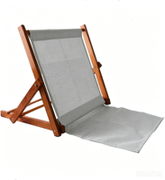 Chaise de plage en bois moderne et légère avec design pliable, chaise de randonnée portable et durable pour la plage, la piscine, le parc, le camping