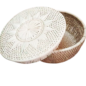 ตะกร้าใส่ของทำมือปาล์มแบบโฮมเมด - Product Image 5