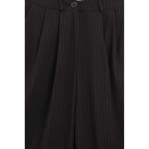 Pantalon ample à coupe droite - Noir - Product Image 3