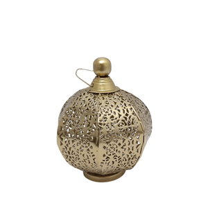 Juego decorativo azul cielo de 3 farolillos de Metal para el hogar y decoración de iluminación navideña farol colgante hecho a mano a granel - Product Image 6