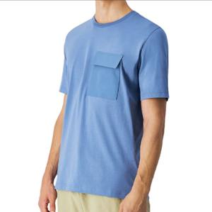 T-shirts graphiques surdimensionnés décontractés pour hommes personnalisés 100% coton 300GSM manches courtes impression DTG de haute qualité poche avant de grande taille - Product Image 1