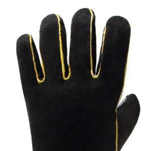 Gant de soudage de 14 pouces Gants de protection multifonctionnels pour les soudeurs Gants en cuir brûlant du Pakistan - Product Image 4