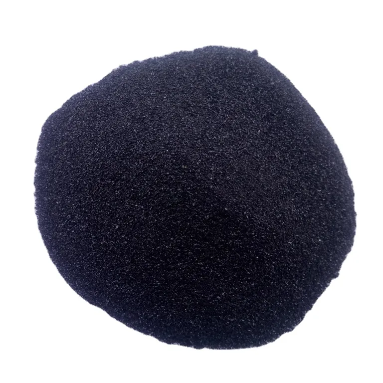 Yüksek kaliteli bakır cüruf süper jet siyah kumlama ve aşındırıcı kum endüstriyel kullanılan