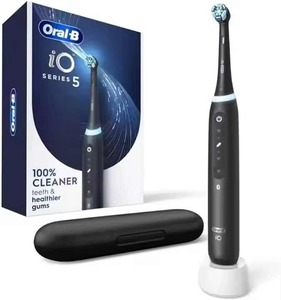 Brosse à dents électrique Oral-B IO Series 5 avec (1) tête de brosse, rechargeable, noire - Product Image 2