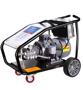 เครื่องฉีดน้ำแรงดันสูงอุตสาหกรรม 380V 750 บาร์ 22 ลิตร/นาที สำหรับล้างรถยนต์เชิงพาณิชย์ ขจัดคราบสนิม ด้วยระบบพ่นทราย 30KW - Product Image 2