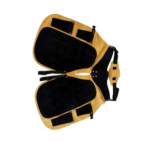 Prácticos Farrier Chaps de cuero con múltiples bolsillos utilitarios - Product Image 4
