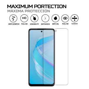 ANTISHOCK <b>Screen</b> Protector for Infinix Smart 8 Pro Premium Durable <b>Cover</b> to Safeguard Your Device's Display - Product Image 2