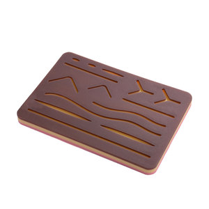 Kit de sutura del fabricante, instrumento médico, almohadilla de silicona para práctica de sutura de piel, diseño profesional - Product Image 6