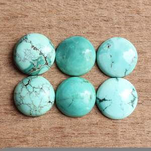 Piedras naturales para hacer joyas de 3-10mm de corte brillante redondo de corindón azul de la belleza durmiente de la mina de Arizona - Product Image 1