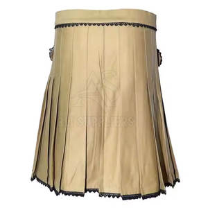 Qualité supérieure 2025 dernière conception jupe en cuir véritable meilleure vente produit chaud jupe en cuir - Product Image 2