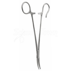 Pinzas Schnidt Ligeramente Curvadas de 7 y 12 Pulgadas, Anillo Abierto, Instrumento Quirúrgico de Acero Inoxidable para Control - Product Image 4