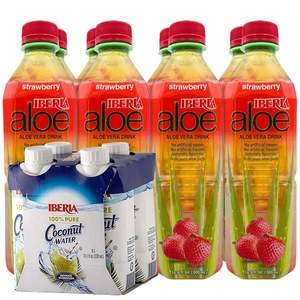 Puré de Jugo de Aloe Vera 1500ML, Bebida Baja en Grasa con Sabor a Granada en Botella - Product Image 5