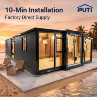 Résidence Conteneur Confortable de 20 pieds – Maison Moderne en Acier Préfabriquée pour Vie Extérieure – Approvisionnement Direct Usine