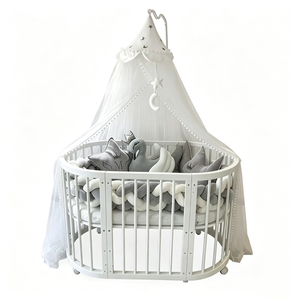 Juego de cuna de felpa rosa empolvado personalizado con juguete de cisne, almohada de estrella y corona, juguete de peluche de cisne, almohada de estrella personalizada para bebé - Product Image 4