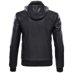 Chaqueta de cuero de alta calidad para hombre Chaqueta de cuero al mejor precio para hombre Chaqueta de cuero personalizada de moda al por mayor - Product Image 6