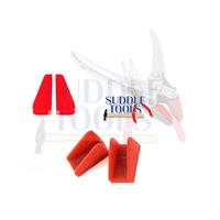 Coussinets de mâchoire en nylon rouge de remplacement pour outils à action parallèle DIY, dénudeur de fils de 160 mm avec poignée en plastique, personnalisable OEM