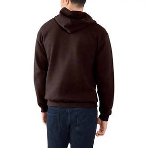 Sudaderas con capucha de algodón de alta calidad con cremallera completa para hombre, sudaderas básicas con logotipo personalizado, ropa de calle, sudaderas con capucha de invierno transpirables de gran tamaño para hombre - Product Image 6