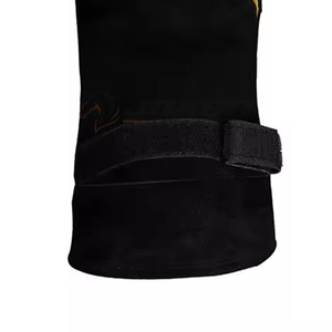 Gants de soudage en cuir épais avec doublure intérieure confortable et longues manchettes conçues pour protéger les mains et les avant-bras des étincelles - Product Image 4