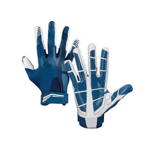 Guantes de fútbol americano de alto agarre con palmas resistentes a la humedad que garantizan que los pases se atrapen de forma limpia incluso en condiciones resbaladizas - Product Image 3
