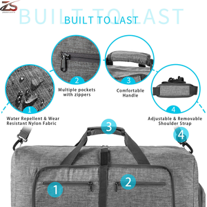 Bolsa impermeable de gimnasio con logotipo personalizado al por mayor para hombres y mujeres de Pakistán - Product Image 6