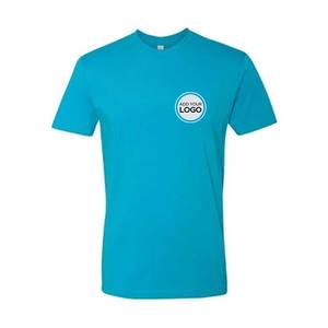 T-shirts d'entraînement de coupe régulière T-shirt de course athlétique à manches courtes et col rond Tops de gymnastique, polyester, coton T-shirts - Product Image 4