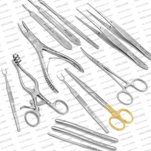 ชุดเครื่องมือผ่าตัดสแตนเลสเกรดสูง14ชิ้นสำหรับมืออาชีพทางการแพทย์การดูแลรักษาหลอดเลือด - Product Image 6