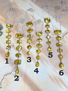 สร้อยคอดอกรักเร่น้ำผึ้งดีไซน์ดอกไม้หรูหราทำด้วยมือทำด้วยมือเงินสเตอร์ลิงชุบโรเดียมของขวัญเครื่องประดับที่สมบูรณ์แบบสำหรับผู้หญิง - Product Image 4