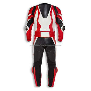 Combinaison de moto de style actuel, combinaison de course en cuir personnalisée pour motards, combinaison de course pour hommes - Product Image 5