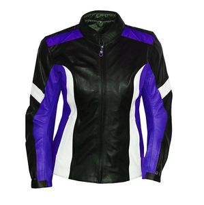 Veste de moto en cuir imperméable pour homme, vêtements de course - Product Image 5