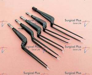 Pinzas Bipolares Antiadherentes Rectas, Juego de Irrigación de Bayoneta con Punta de 1 mm - Product Image 3