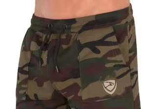 Wholesale Plain Streetwear Drawstring Blank Heavy Thick <b>Camo</b> Print French Terry Cotton Jogger <b>Shorts</b> Cotton Sweat <b>Shorts</b> - Product Image 2