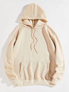 Sudadera con Capucha de Felpa para Mujer, Estilo Casual de Invierno, Tejida, Oversize, con Estampado Gráfico de Letras - Product Image 5