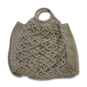 Sac fourre-tout en jute réutilisable unisexe avec logo personnalisé, doublure en toile de coton, fermeture ouverte, cadeau de voyage imprimé à motif de seau - Product Image 3