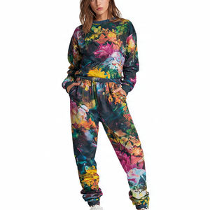 Conjunto Deportivo para Hombre, Diseño 2 en 1, Ecológico, Resistente al Viento, Transpirable, con Estampado, Sudadera con Capucha y Pantalones Deportivos, Estilo Urbano, para Invierno - Product Image 2