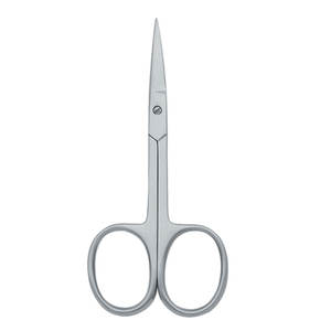 Tijera de bordado de cutículas de uñas de acero inoxidable con hoja recta afilada - Product Image 1